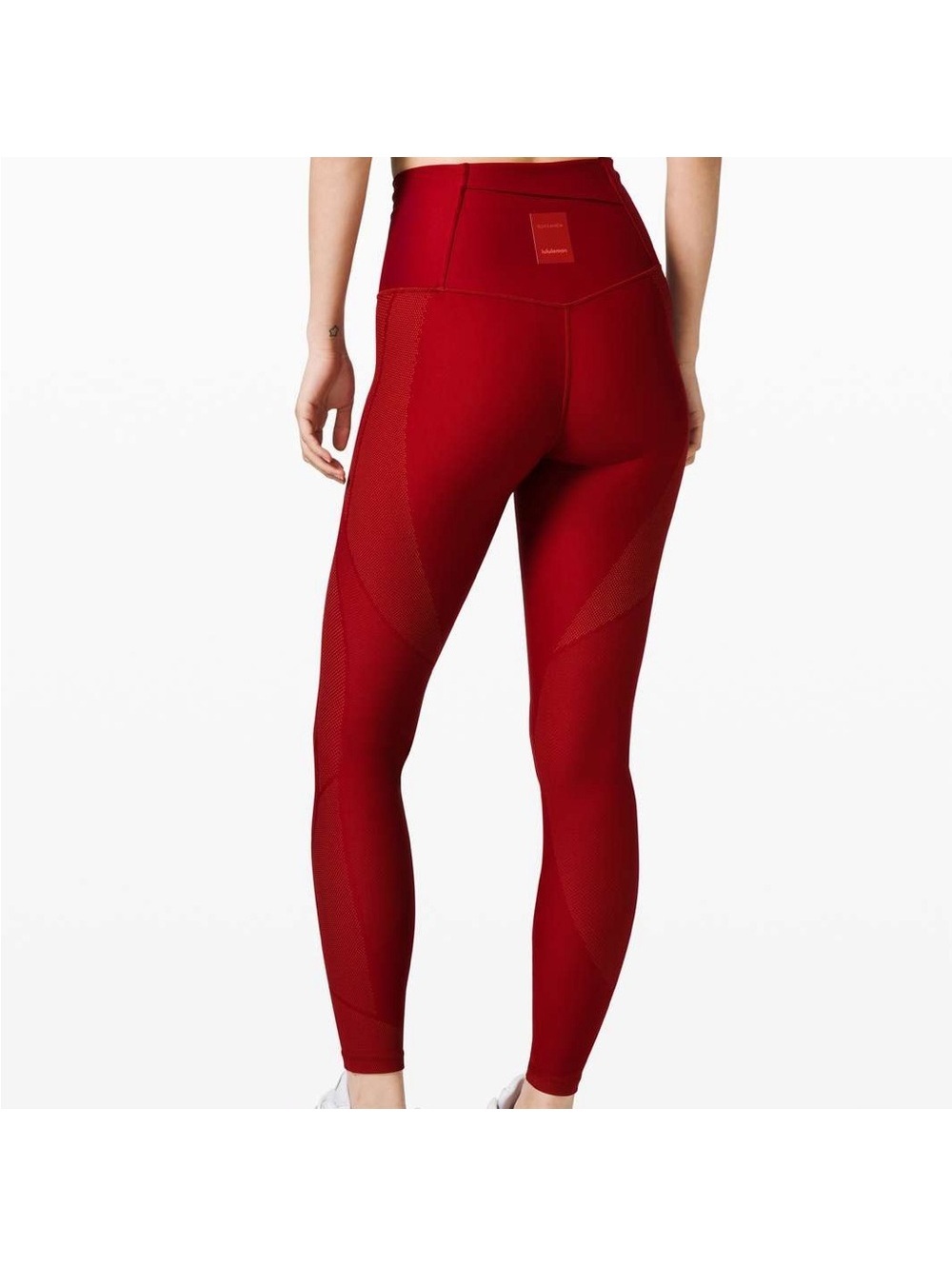 Lululemon Wunder Under High-Rise Tight 28" *Brushed Full-On Luxtreme Deep Rouge